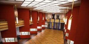 Foto: Leipzig - GRASSI Museum für Angewandte Kunst Pfeilerhalle