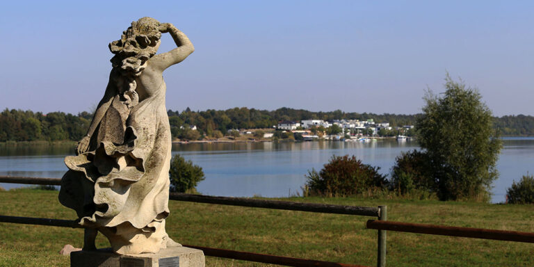 Foto: Leipzig - Penelope Skulptur am Markkleeberger See