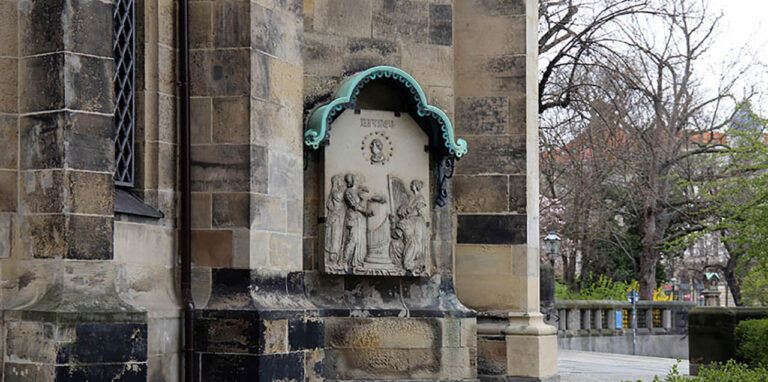 Foto: Leipzig - Hiller-Denkmal