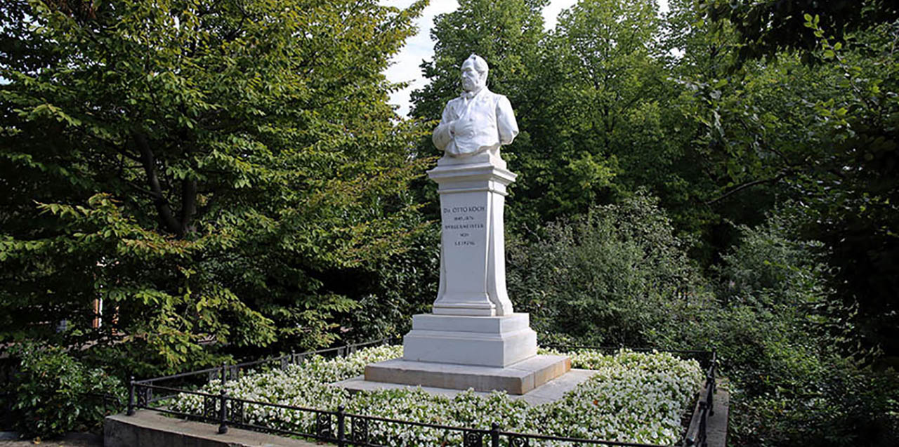 Foto: Leipzig - Otto-Koch-Denkmal