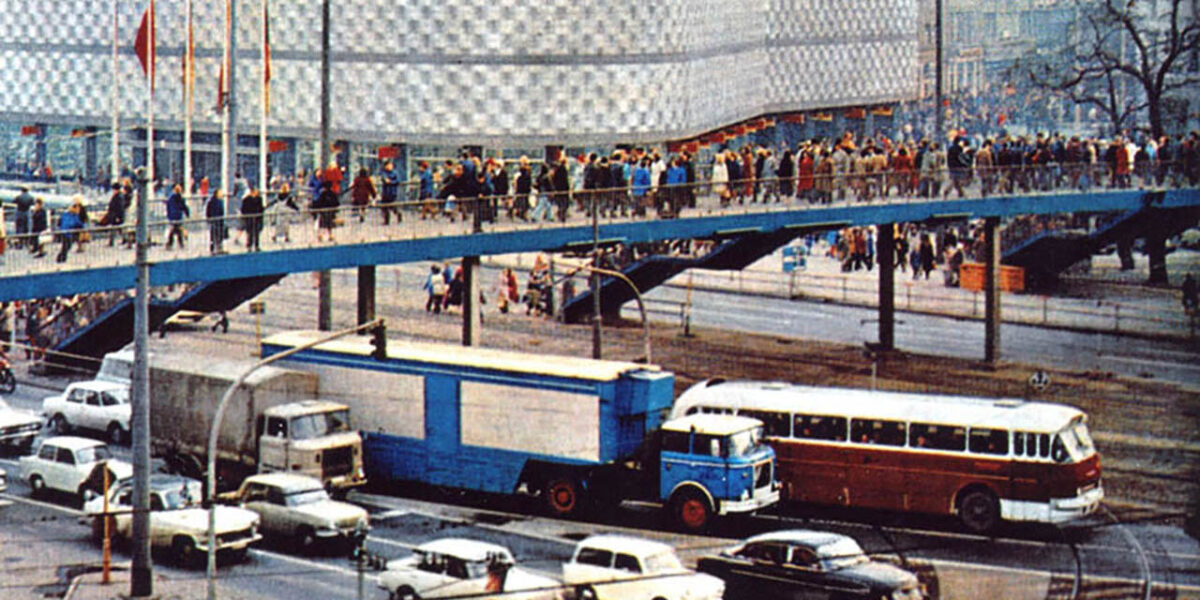 Blaues Wunder – Fußgängerbrücke