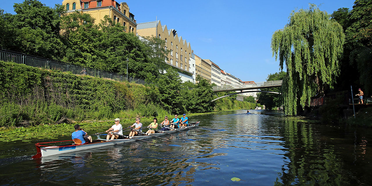 Foto: Leipzig - Karl-Heine-Kanal