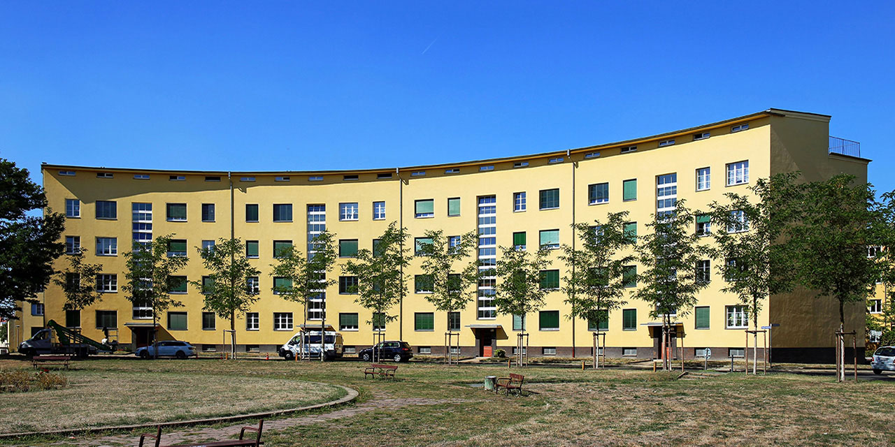 Foto: Leipzig - Rundling Lößnig - Nibelungensiedlung