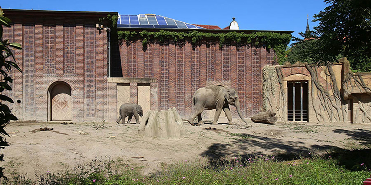 Foto: Leipzig – Elefantentempel Ganesha Mandir im Zoo