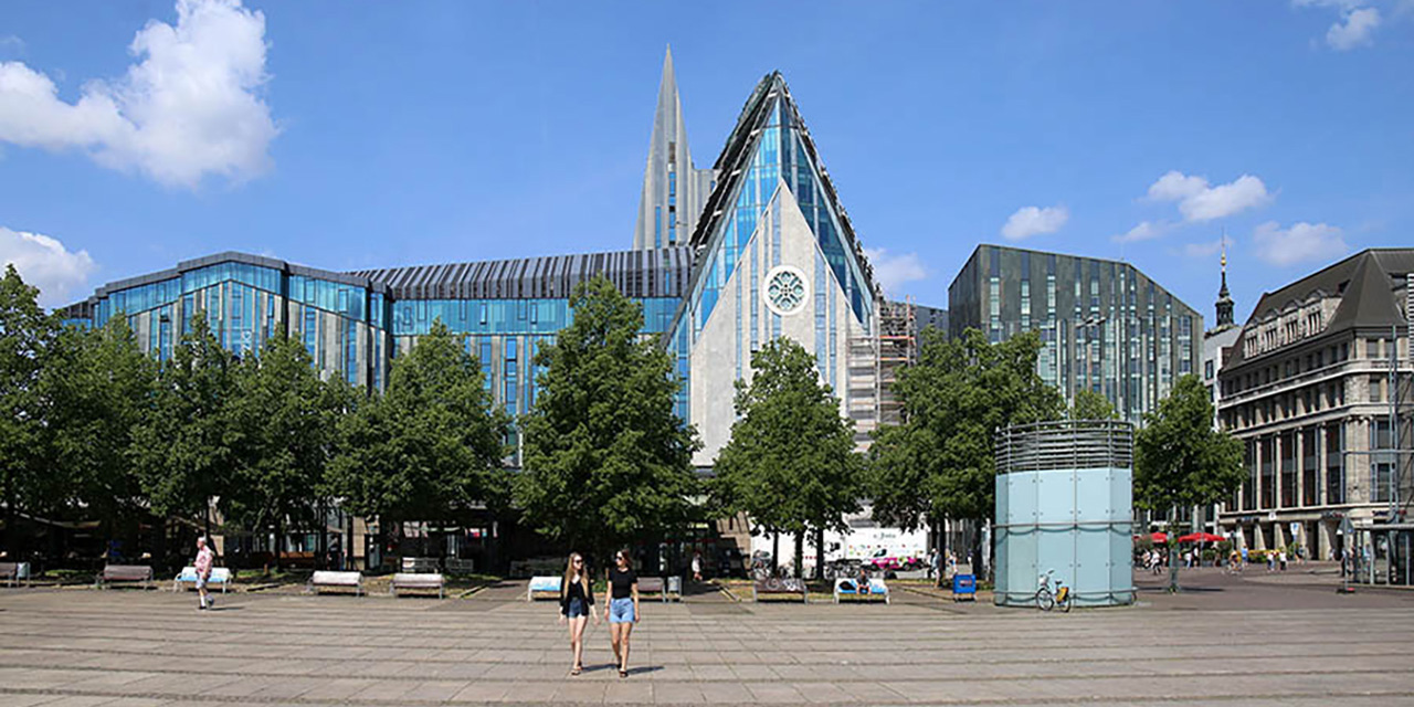 Foto: Leipzig – Paulinum - Aula und Universitätskirche St. Pauli