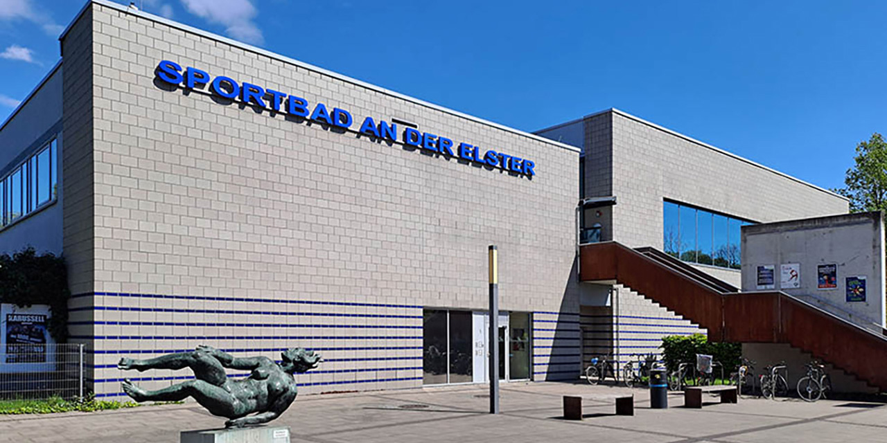 Foto: Leipzig – Sportbad an der Elster